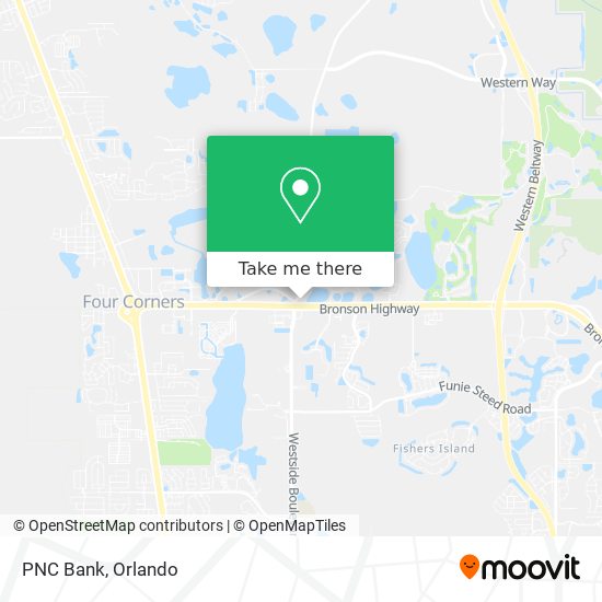 PNC Bank map