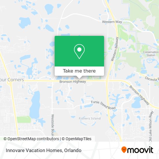 Mapa de Innovare Vacation Homes