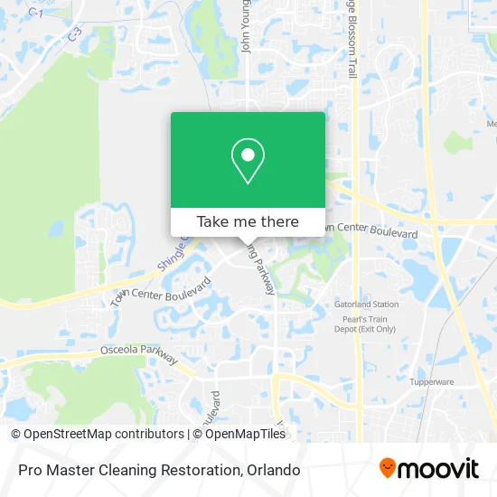 Pro Master Cleaning Restoration map
