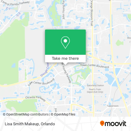 Lisa Smith Makeup map