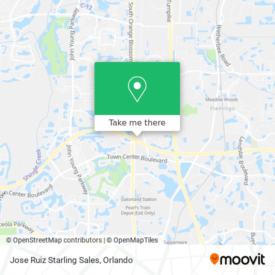 Mapa de Jose Ruiz Starling Sales