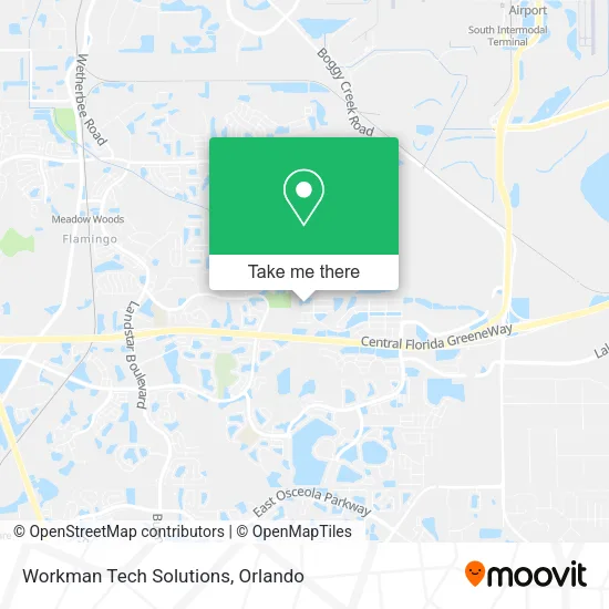 Workman Tech Solutions map