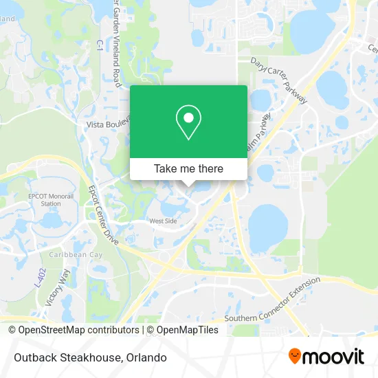 Outback Steakhouse map