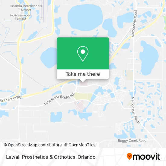 Lawall Prosthetics & Orthotics map