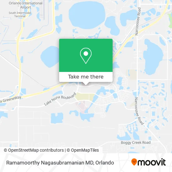 Ramamoorthy Nagasubramanian MD map