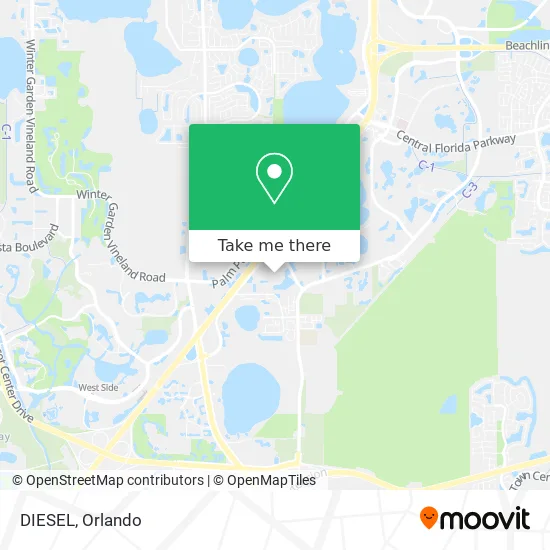 Mapa de DIESEL
