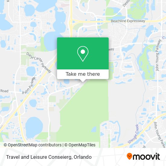 Travel and Leisure Conseierg map