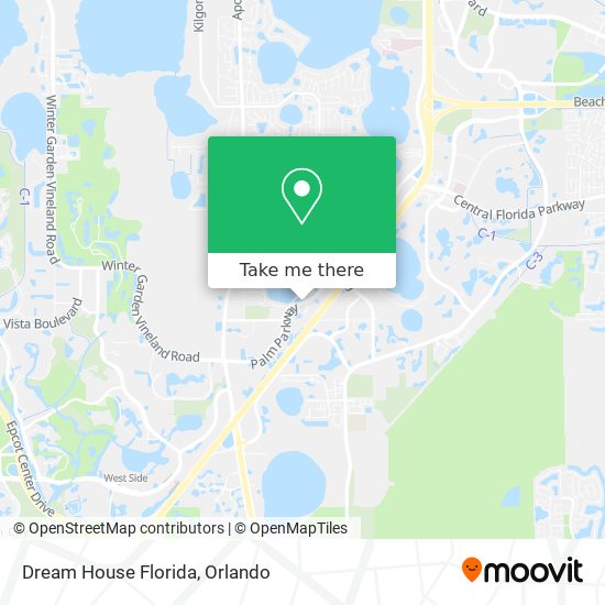 Dream House Florida map