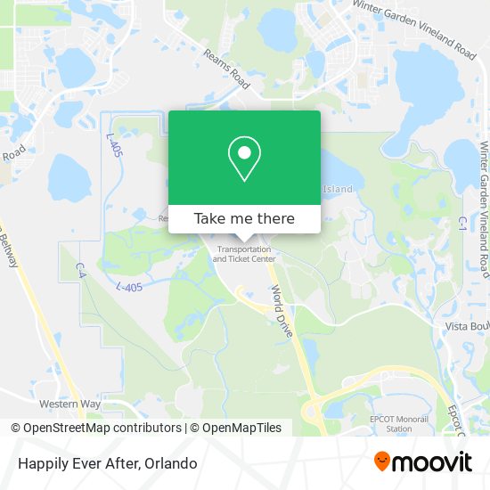 Happily Ever After map