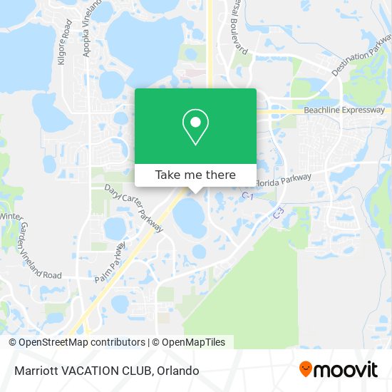 Mapa de Marriott VACATION CLUB