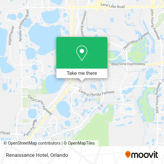 Mapa de Renaissance Hotel