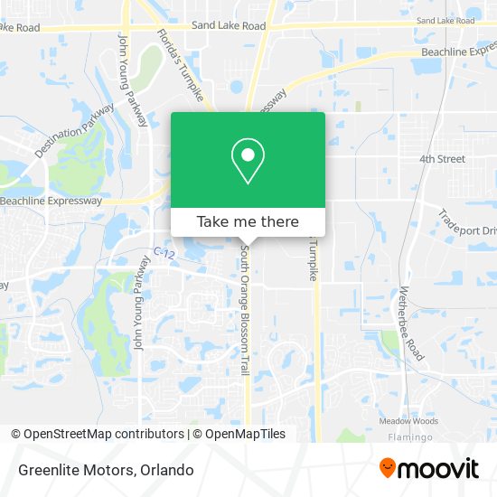 Greenlite Motors map