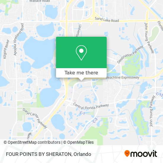 Mapa de FOUR POINTS BY SHERATON