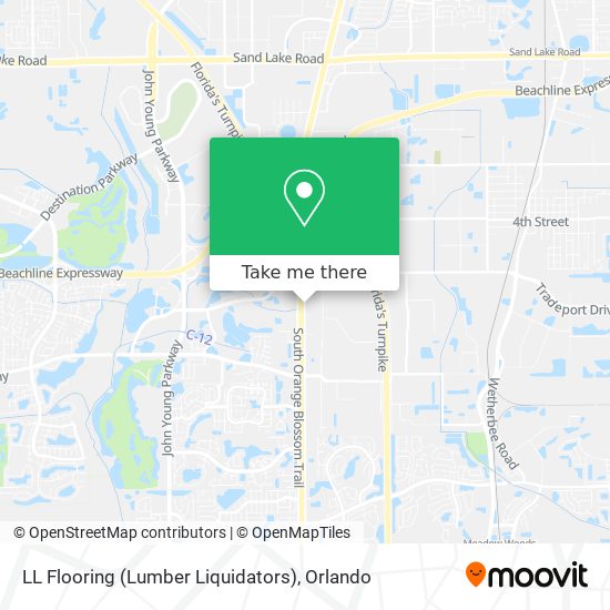 LL Flooring (Lumber Liquidators) map