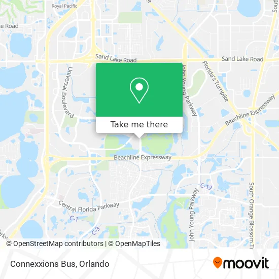 Mapa de Connexxions Bus