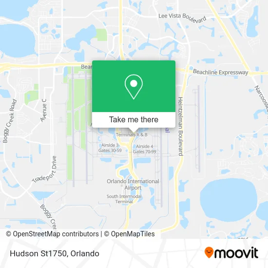 Hudson St1750 map
