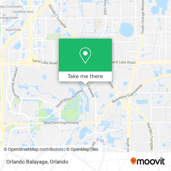 Orlando Balayage map