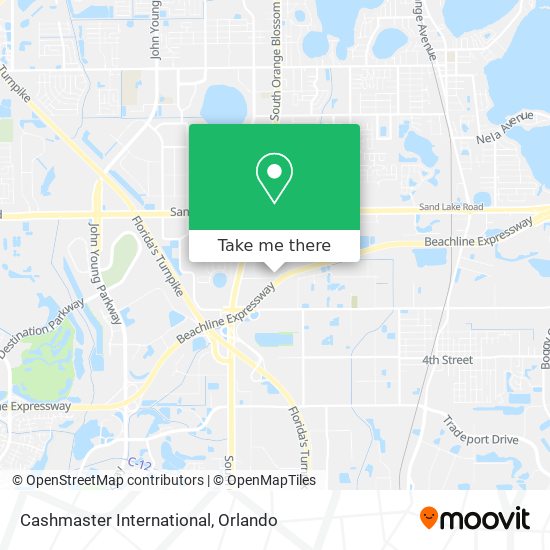 Mapa de Cashmaster International