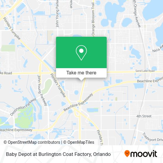 Mapa de Baby Depot at Burlington Coat Factory
