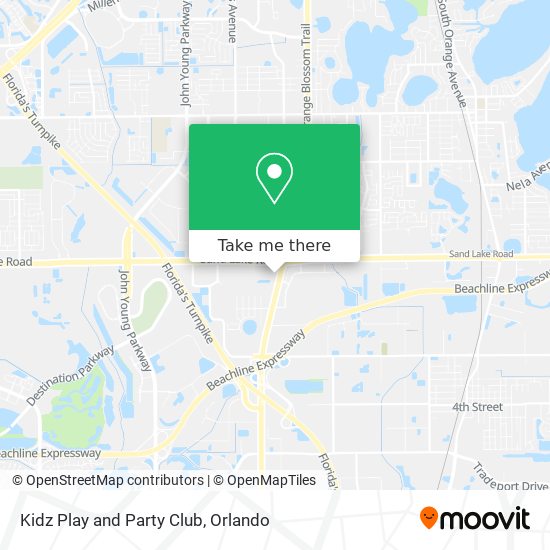 Kidz Play and Party Club map