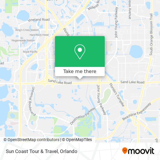 Sun Coast Tour & Travel map