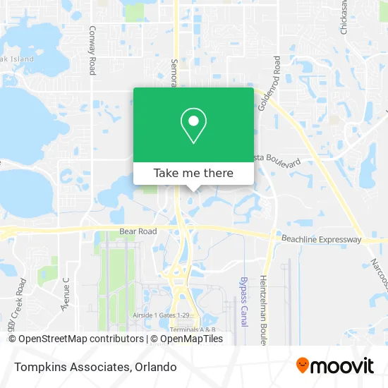 Tompkins Associates map