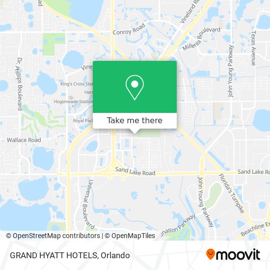 Mapa de GRAND HYATT HOTELS