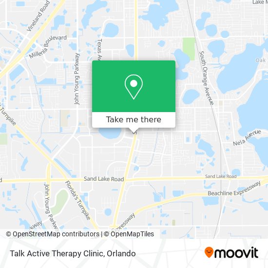 Talk Active Therapy Clinic map