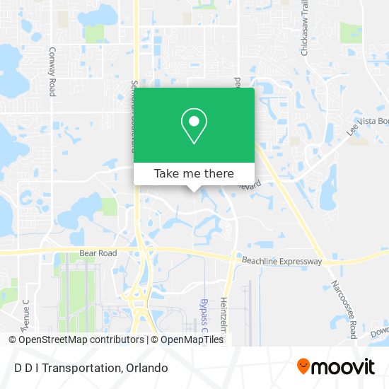 D D I Transportation map
