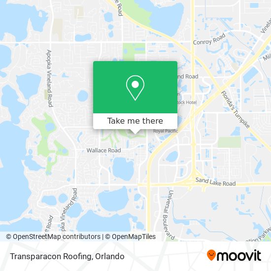 Mapa de Transparacon Roofing