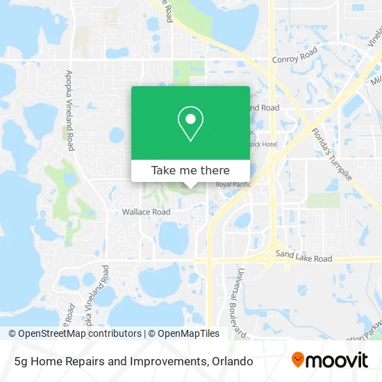 5g Home Repairs and Improvements map