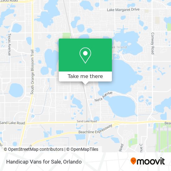 Mapa de Handicap Vans for Sale