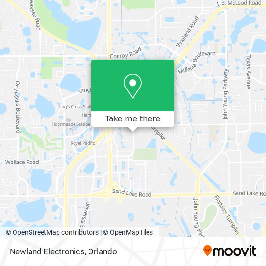 Mapa de Newland Electronics