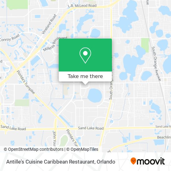 Antille's Cuisine Caribbean Restaurant map
