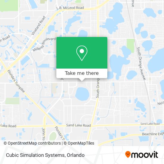 Cubic Simulation Systems map