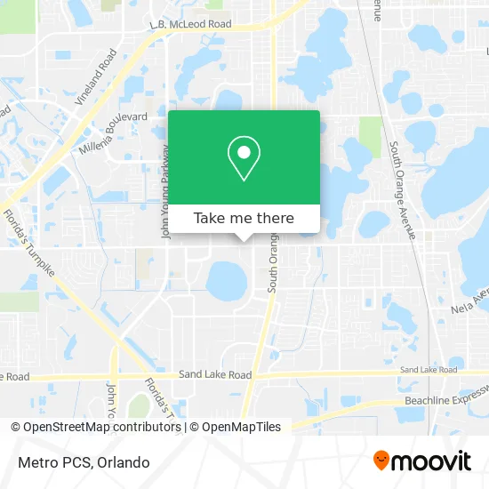 Mapa de Metro PCS