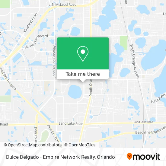 Mapa de Dulce Delgado - Empire Network Realty
