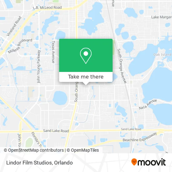 Mapa de Lindor Film Studios