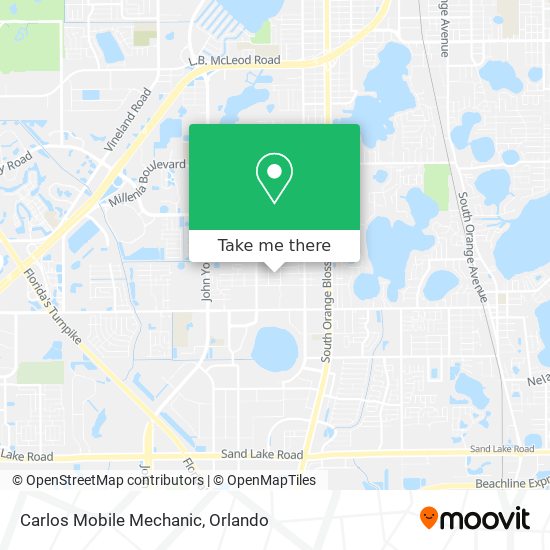 Carlos Mobile Mechanic map