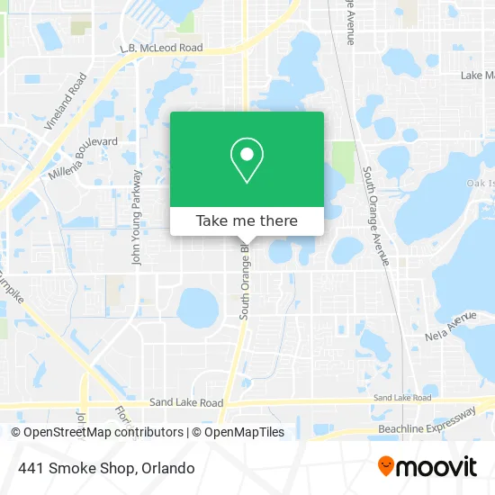 Mapa de 441 Smoke Shop