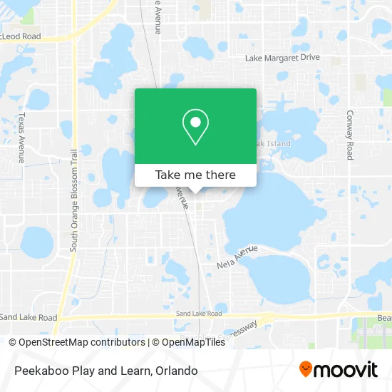 Peekaboo Play and Learn map