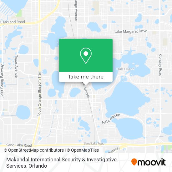 Mapa de Makandal International Security & Investigative Services