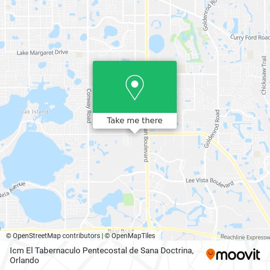 Icm El Tabernaculo Pentecostal de Sana Doctrina map
