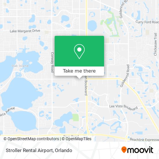 Mapa de Stroller Rental Airport