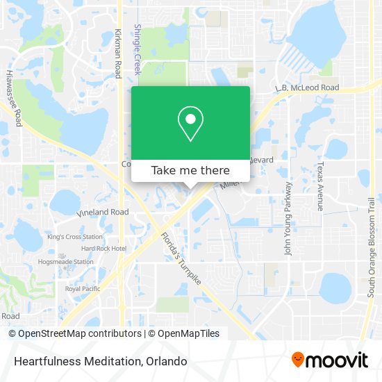 Heartfulness Meditation map