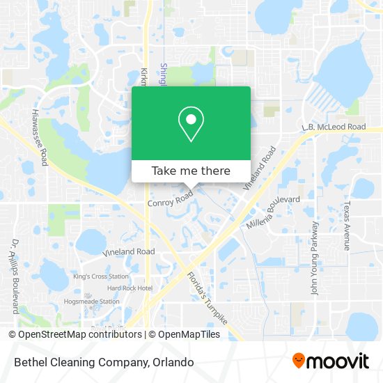 Bethel Cleaning Company map