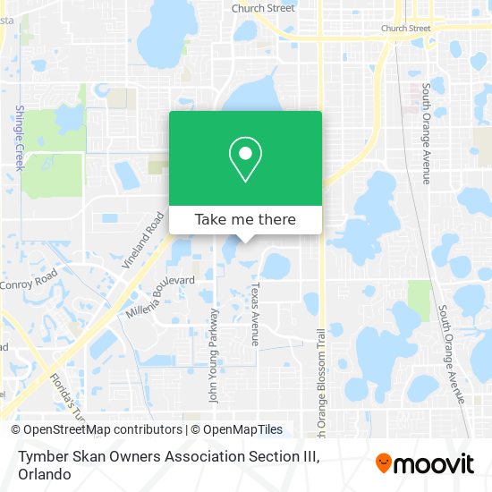 Tymber Skan Owners Association Section III map