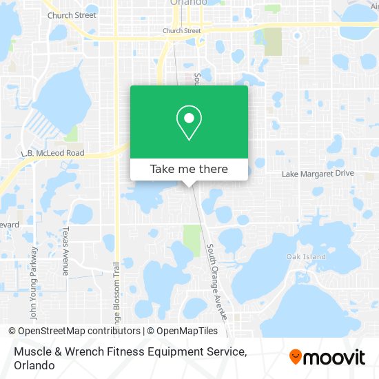 Mapa de Muscle & Wrench Fitness Equipment Service