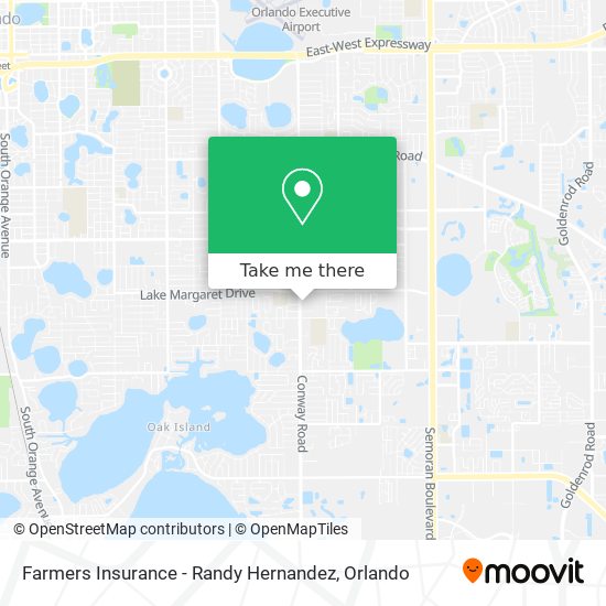 Mapa de Farmers Insurance - Randy Hernandez