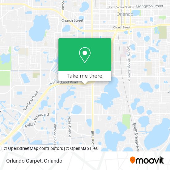 Orlando Carpet map